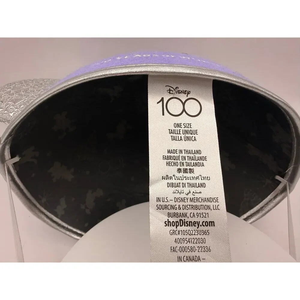Disney Mickey Mouse Ears Hat Disney 100 Sparkly Ears NWT